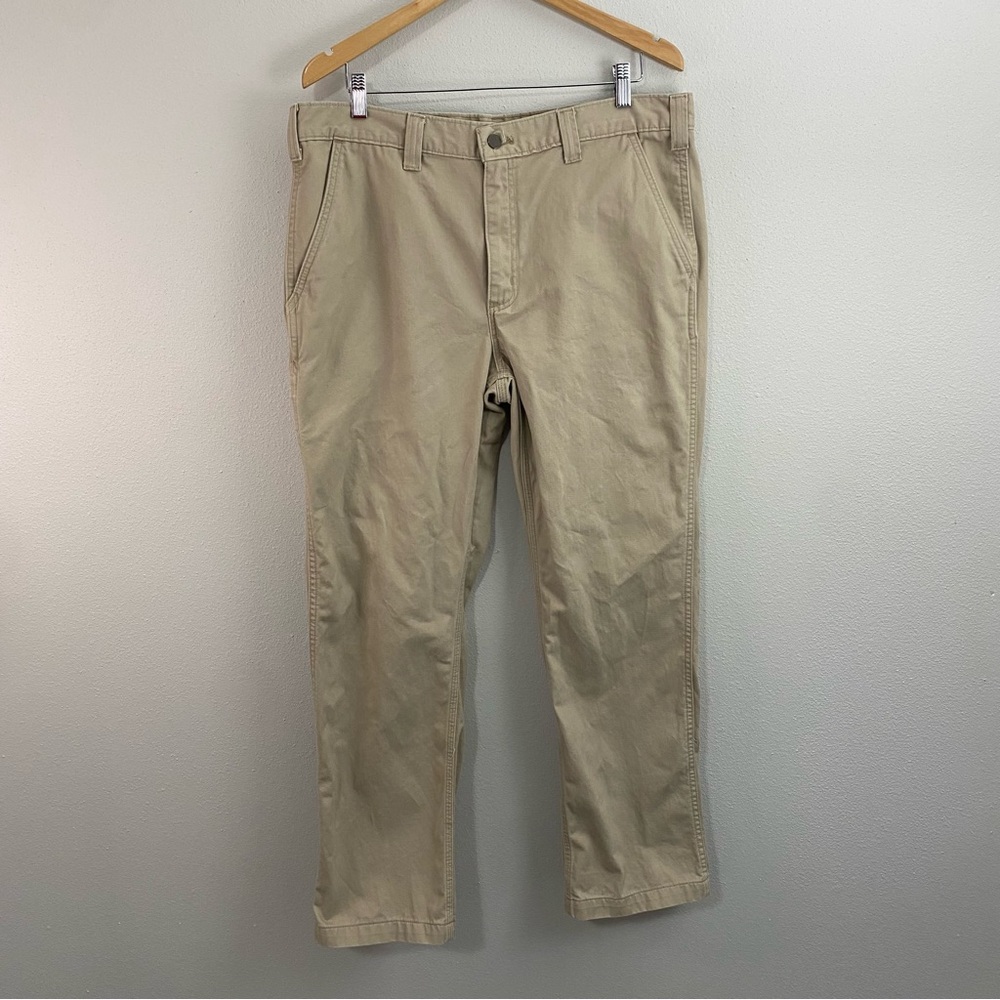 Carhartt‎ Relaxed Fit Khaki Pants Mens Size 38x32